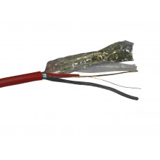 54530 Кабель сигнальный NETKO, экранированный, КПСЭнг (А) - FRLS, 1*2*1.00мм2 (1.1мм) 200м, красный