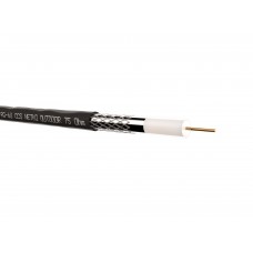 58030 Кабель коаксиальный RG-6U Netko, 75 Ом (CCS, оплетка 32 нити AL), наружный, черный (100м) 58030 Кабель коаксиальный RG-6U Netko, 75 Ом (CCS, оплетка 32 нити AL), наружный, черный (100м)