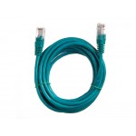 55856 Патч-корд Technolink UTP4 cat 5e, 3,0м, ВС, зеленый, литой коннектор РАСПРОДАЖА