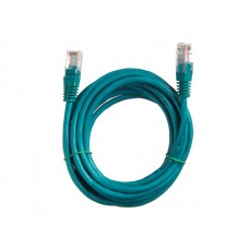 55856 Патч-корд Technolink UTP4 cat 5e, 3,0м, ВС, зеленый, литой коннектор РАСПРОДАЖА