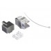 54208 Модуль Keystone экранированный, RJ-45, cat.5е, 180°, под инструмент, металлик, для патч-панели 54208 Модуль Keystone экранированный, RJ-45, cat.5е, 180°, под инструмент, металлик, для патч-панели