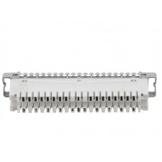 55881 Плинт ТК размык., ABS, 10 пар, медь, нумерация (0-9), бело-серый Netko