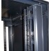 53584 Кабельный органайзер 19, 42U, металлический, вертикального типа, с крышкой, чернT(замена66039)EOL