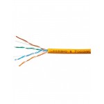 58920 Кабель Skynet Premium UTP4 cat.5е, одножильный / 305м / Cu / Проходит Fluke тест / нг-LSZH, светло-оранжевый