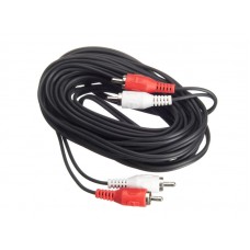 51662 Шнур аудио-видео: 2RCA-2RCA ( длина 7 м, литой), Netko