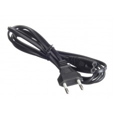 53184 Кабель питания с вилкой 2м, черный, Netko
