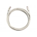 53843 Патч-корд Netko СКС UTP4 cat.5e, 5.0м, литой коннектор, серый