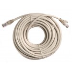 57001 Патч-корд Technolink UTP4 cat 5e, 15,0м, ВС, LSZH, серый, литой коннектор