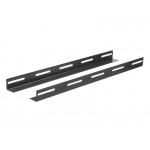 54724 Рельса L для шкафа глубиной 800 (550*37*37) чёрная (2 шт)