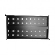 55952 Полка для шкафа глубиной 1000 (443х800), с крепежом, черная, 200 кг