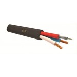 57673 ОЭК-НУ-(03нг(А)-LS-4A-3,5кН)+2х2,5) Кабель опто-электрический (комбинированный) G.657.A 4 волокна 9/125 мкм, броня из 6 проволок 2,45мм