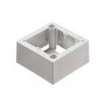 55224 Коробка установочная 80х80х41.2 для накладки французского типа c пластиковыми скобками