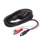 52040 Шнур аудио-видео штекер SCART- штекер 2RCA+ штекер SVHS (1,5м) блистер, Netko