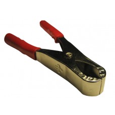 51712 Зажим крокодил, 30A, красный, L=73±5мм, Netko