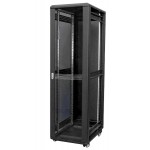 51546 Шкаф напольный 42U серия EB (600х800х1955), чёрный, разобранный (упакован в 2 коробки) Netko РАСПРОДАЖА