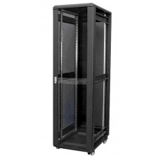 51546 Шкаф напольный 42U серия EB (600х800х1955), чёрный, разобранный (упакован в 2 коробки) Netko РАСПРОДАЖА
