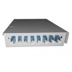 58640 Кросс настенный оптический 8 FC SM, укомплектованный (компактный) микро