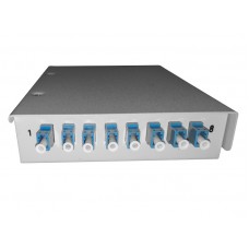 58640 Кросс настенный оптический 8 FC SM, укомплектованный (компактный) микро