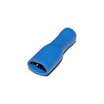 54377 Клемма плоская FDFD 2-187(8), КППИ гнездо 4,7мм, 1,5-2,5мм2, полностью изолированная, синяя, 100шт., Netko