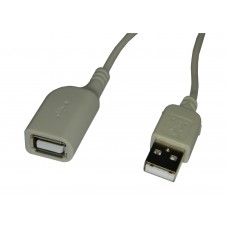 54080 Кабель шт.USB A - гн.USB A 2.0 (1,0м), белый, блистер, Netko РАСПРОДАЖА 54080 Кабель шт.USB A - гн.USB A 2.0 (1,0м), белый, блистер, Netko РАСПРОДАЖА