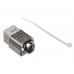 53968 Модуль Keystone экранированный, RJ-45, cat.6А, 90°, 110 тип, под инструмент, KE, металлик, Netko СКС 53968 Модуль Keystone экранированный, RJ-45, cat.6А, 90°, 110 тип, под инструмент, KE, металлик, Netko СКС