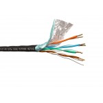 51320 Кабель F/UTP4 (FTP4) cat.5e NETKO /4 пары 24 AWG BC/ одножильный / экранированный/ для наружных работ/ катушка / 305м, FLUKE TEST