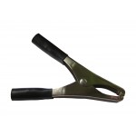 52354 Зажим крокодил, 15A, черный, L=73±5мм, Netko