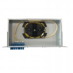 56844 Кросс оптический 19, 1U 8 SC SM, укомплектованный