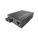 57021 Медиаконвертер Netko WDM 10/100/1000Base-T/1000Base-FX 1310nm, 20 км, SC, LFP