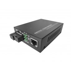 57021 Медиаконвертер Netko WDM 10/100/1000Base-T/1000Base-FX 1310nm, 20 км, SC, LFP
