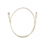 58668 Патч-корд Netko СКС UTP4 cat.6a, 1.0м, литой коннектор, серый, LSZH