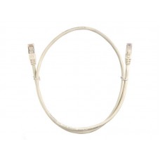 58668 Патч-корд Netko СКС UTP4 cat.6a, 1.0м, литой коннектор, серый, LSZH