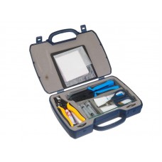 52286 HT-F3033 Набор профессиональных инструментов для монтажа оптических разъемов и разделки соединительных оптических шнуров Netko