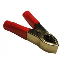 51710 Зажим крокодил, 15A, красный, L=73±5мм, Netko