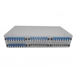 65483 Кросс оптический 19, 2U 64 LC duplex SM, укомплектованный