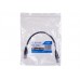 56995 Патч-корд Technolink UTP4 cat 5e, 0,25м, ВС, LSZH, черный, литой коннектор