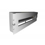 66106 Вводно-распределительное устройство ВРУ 3U, 19 с DIN рейкой, без крепежа, серый