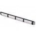 51117 Патч-панель UTP, 19, 24 порта RJ45, cat.5е, 1U, Dual Type, Netko СКС, J
