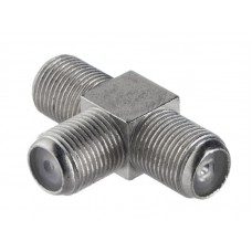 56089 Переходник соединитель на 3 гн F тройник (цинк), Netko