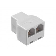 51172 Переходник телефонный гнездо RJ11 (6p4c) на два гнезда RJ11 (6p4c), Netko