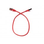 53804 Патч-корд Netko СКС FTP4 cat.5e, 0.5м, литой коннектор, красный