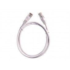 56997 Патч-корд Technolink UTP4 cat 5e, 1,0м, ВС, LSZH, белый, литой коннектор