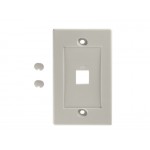 51161 Накладка для внутренней розетки RJ45 / 1 порт / белая РАСПРОДАЖА