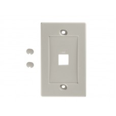 51161 Накладка для внутренней розетки RJ45 / 1 порт / белая РАСПРОДАЖА