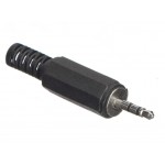 53933 Штекер 2.5 стерео (пластик), Netko