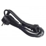 52422 Кабель питания для ноутбуков (евровилка - шт. C5) 3*0,75мм2, 1,8м, черный, Netko