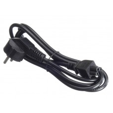52422 Кабель питания для ноутбуков (евровилка - шт. C5) 3*0,75мм2, 1,8м, черный, Netko