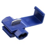 54355 Ответвитель для провода 878101, обжимной, изолированный, AWG16-14, синий, 100шт, Netko