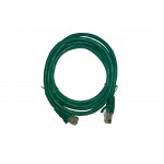 57112 Патч-корд Technolink UTP4 cat 5e, 2,0м, ВС, LSZH, зеленый, литой коннектор