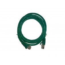 57112 Патч-корд Technolink UTP4 cat 5e, 2,0м, ВС, LSZH, зеленый, литой коннектор